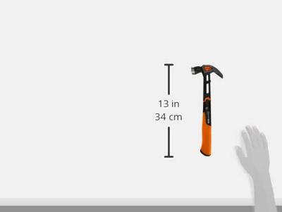 Fiskars IsoCore Klauwhamer L | gebogen | 1027203 1027203