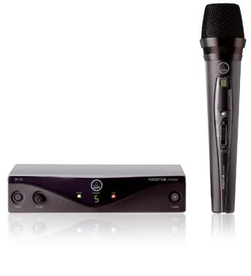 AKG Perception Wireless Vocal Set (A: 530-560 MHz) draadloze handheld-microfoon