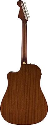Fender Redondo Player Natural WN Gold Pickguard elektrisch-akoestische westerngitaar - thumbnail
