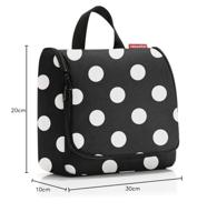 Reisenthel Toiletbag-Dots White - thumbnail