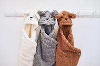 Jollein Wikkeldeken Bunny Caramel 100 X 105 Cm - thumbnail