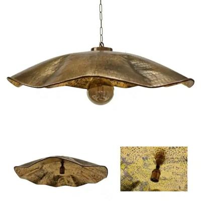 Hanglamp Manta Antiek Messing