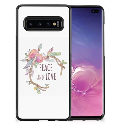 Samsung Galaxy S10+ | Bumper Hoesje | Boho Text