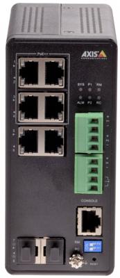 Axis T8504-R Managed Gigabit Ethernet (10/100/1000) Black Power over Ethernet (PoE) - Axis T8504-R, Managed, Gigabit Ethernet (10/100/1000), Power over Ethernet (PoE)