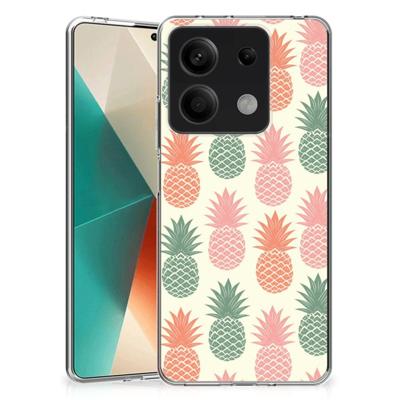 Xiaomi Redmi Note 13 5G | Siliconen Case | Ananas