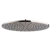 Wiesbaden Caral Hoofddouche Rond 30 X 0.8 cm Geborsteld Staal - thumbnail