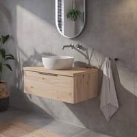 Ben Sierra ronde waskom Ø40,5x14cm keramiek glanzend wit - thumbnail