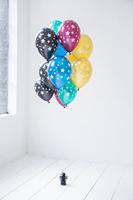 Metallic Ballonnen Multikleur Sterren Premium - 12 Stuks - thumbnail