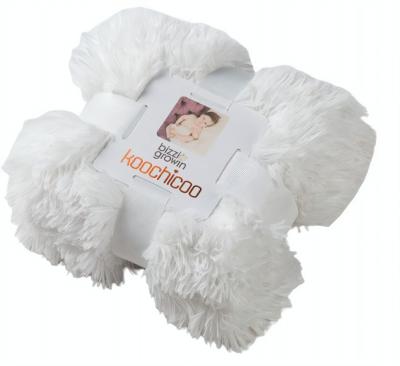 Bizzi Growin deken Koochicoo 100 x 100 cm pluche/dons