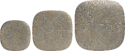 Wanddecoratie Lena set van 2