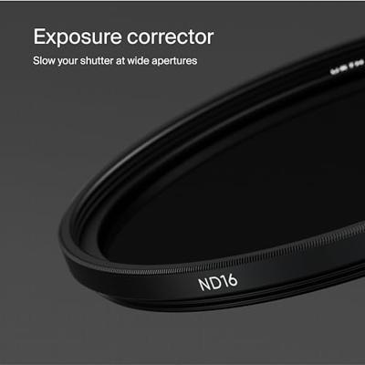 Urth 58mm ND16 (4 Stop) Lens Filter (Plus+) Urth 58mm ND16 (4 Stop) Lens Filter (Plus+)
