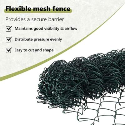 VidaXL Afrasteringspaal groen 10 x 1,6 m (60 x 60 mm gaas)