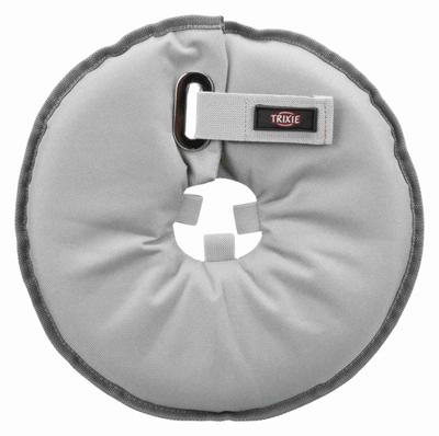 TRIXIE BESCHERMKRAAG SCHUIMRUBBER GRIJS XS 23-27X13 CM