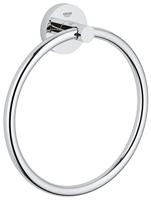 Grohe Essentials handdoekring rond Chroom - thumbnail