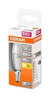OSRAM HOMELIGHTING 4058075430730 LED-lamp Energielabel G (A - G) E14 Kaars 3.3 W = 25 W Warmwit (Ø x l) 37 mm x 100 mm 1 stuk(s) - thumbnail
