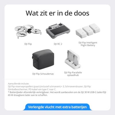 DJI Flip Fly More Combo + Smart Controller DJI Flip Fly More Combo + Smart Controller