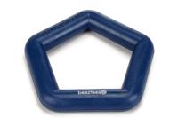 Rubber ring drijvend hondenspeeltje blauw 15 cm - thumbnail
