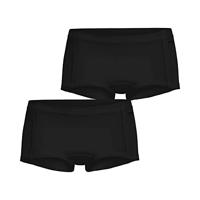 2-pack dames boxershort- Zwart - Multipack katoenen dames onderbroeken - thumbnail