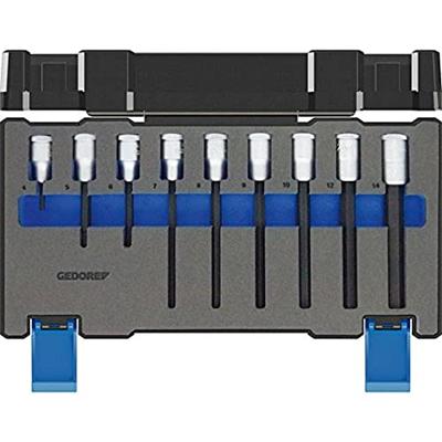 Gedore IN 19-009 | Inbusdopsleutelset 1/2" | 9 delig | - 3014444