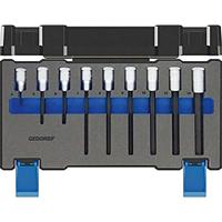 Gedore IN 19-009 | Inbusdopsleutelset 1/2" | 9 delig | - 3014444 - thumbnail