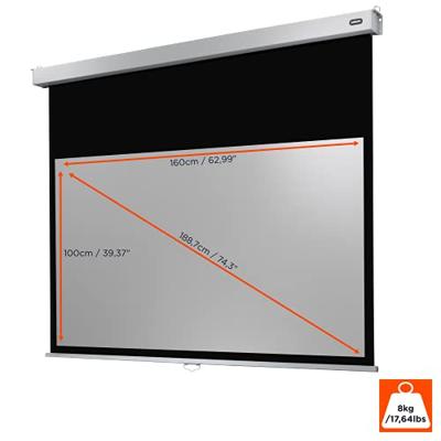 Celexon 1090810 Oprolbaar projectiescherm 160 x 100 cm Beeldverhouding: 16:9