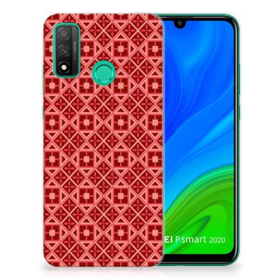 Huawei P Smart 2020 | TPU bumper | Batik Rood