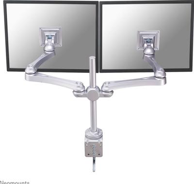 Neomounts fpma-d930d dual lcd/led/tft bureausteun, 2x 10-30", 15 kg, 0-50 cm, 75x75, 100x