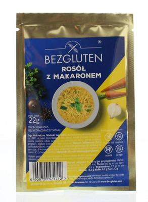 Bezgluten Kippensoep glutenvrij 22 Gram