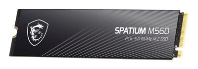 Hard Drive MSI SPATIUM M560 PCIE 5.0 NVME M.2 2TB 2 TB SSD Hard Drive MSI SPATIUM M560 PCIE 5.0 NVME M.2 2TB 2 TB SSD
