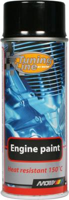 Motip spuitlak engine paint zwart (400ml)
