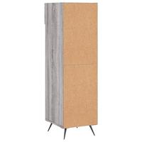 Schoenenkast 30x35x105 cm bewerkt hout grijs sonoma eikenkleur - thumbnail