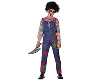 Kostuums voor Kinderen Kwaadaardige pop 112551 - Maat: 7-9 Jaar - Maat: 7-9 Jaar - thumbnail