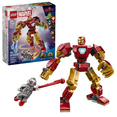 LEGO Marvel 76307 Iron Man Mech vs. Ultron - Superheldenspeelgoed voor kinderen vanaf 6 jaar - thumbnail