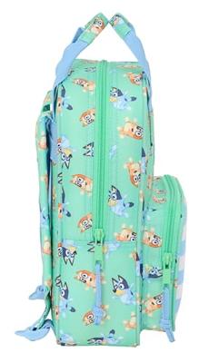 Schoolrugzak Bluey Sisters Groen 20 x 28 x 8 cm Schoolrugzak Bluey Sisters Groen 20 x 28 x 8 cm