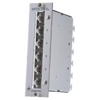 Telegärtner 100006991 6 poorten Netwerkpatchpaneel CAT 6A 3 HE