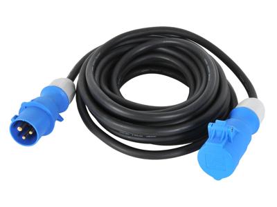 AS Schwabe 60477 Stroom Verlengkabel 16 A Zwart 10.00 m H07RN-F 3G 2,5 mm²