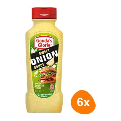Gouda's Glorie - Sweet Onion Sauce - 6x 550ml