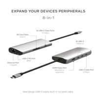 Satechi ST-P8KEM USB-C dockingstation - thumbnail
