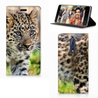 Nokia 8 Hoesje maken Baby Luipaard - thumbnail
