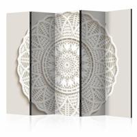 Vouwscherm / Kamerscherm - Mandala 3D , 225x172cm , gemonteerd geleverd, dubbelzijdig geprint - thumbnail