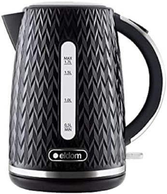 NELO waterkoker, inhoud 1,7 l, vermogen 2000 W, zwart