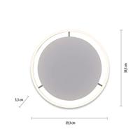 Just Light 15391-95 RITUS LED-plafondlamp LED 23.5 W Aluminium - thumbnail