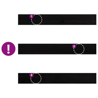 Vensterbanken 2 st 110x15x2 cm massief eikenhout donkerbruin Vensterbanken 2 st 110x15x2 cm massief eikenhout donkerbruin