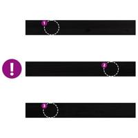 Vensterbanken 2 st 110x15x2 cm massief eikenhout donkerbruin - thumbnail