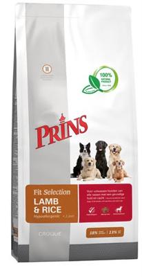 PRINS FIT SELECTION LAMB & RICE 15 KG