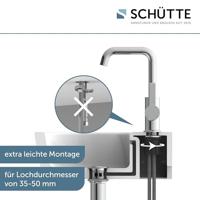 Schutte LOS ANGELES Wastafelkraan | Chroom - 33120 - thumbnail