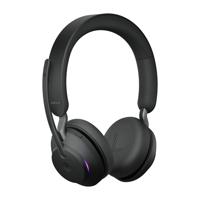 Jabra Evolve2 65 MS On Ear headset Bluetooth Stereo Zwart Volumeregeling, Indicator voor batterijstatus, Microfoon uitschakelbaar (mute) Telefoon - thumbnail