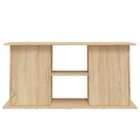 Aquariumstandaard 121x41x58 cm bewerkt hout sonoma eikenkleurig - thumbnail