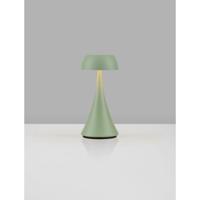 Lyora TafellampYcro olijfgroen met USB - 9030141 - thumbnail
