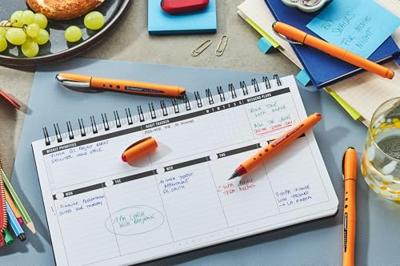 Rollerpen stabilo worker 2018/40 m rood | 10 stuks